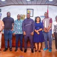 DR.  AMOAKOHENE MEETS GHANA BUFFER STOCK COMPANY CEO AND HIS TEAM ON FOOD SECURITY INITIATIVES.