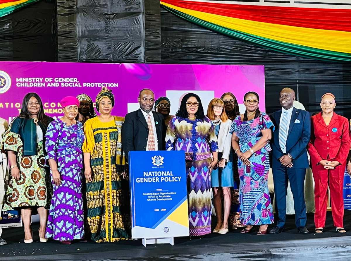 Gender Policy 2025–2034 Launched Nationwide