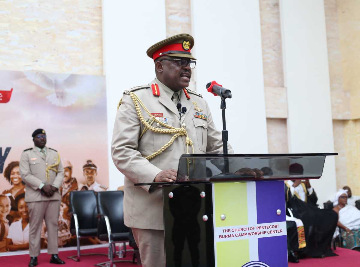 Defence Chief calls for renewed discipline to strengthen Ghana Armed Forces