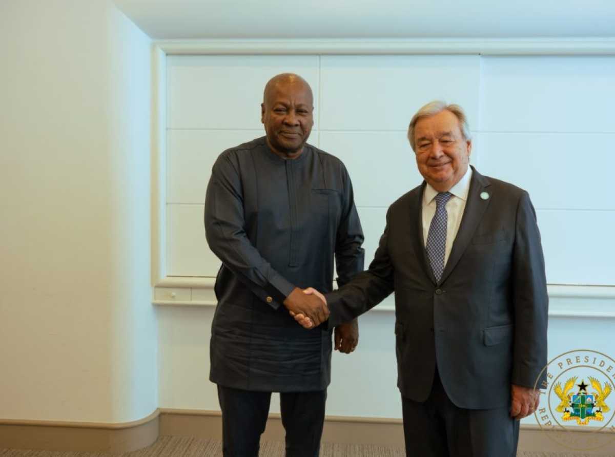 Let the vote on UN resolution against slave trade restore dignity, humanity of victims – Mahama advises Nations