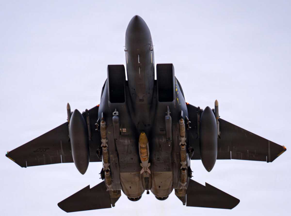 Iran and US race to find missing American crew member downed in fighter jet