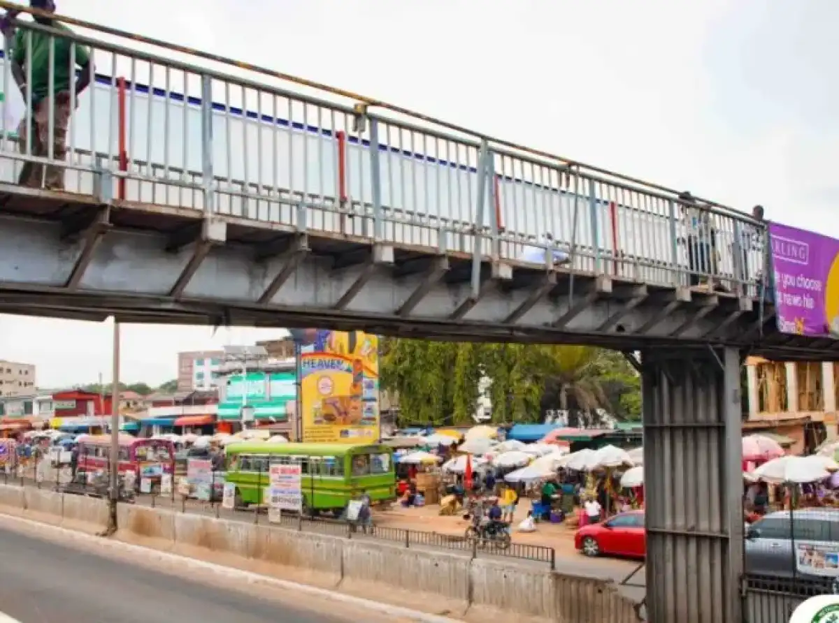 Kaneshie footbridge rehabilitation to take up to 9 months — AMA