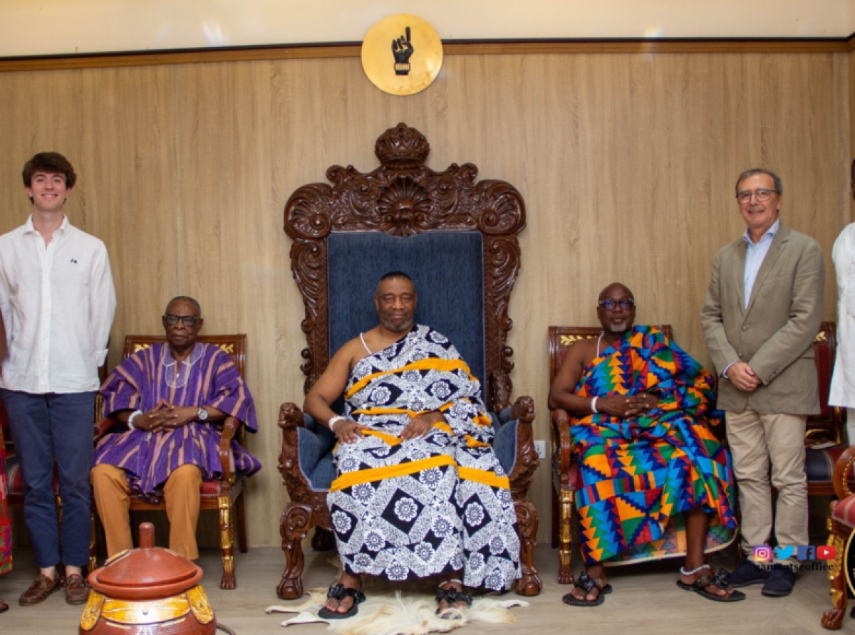 Ga Mantse, Spanish Ambassador discuss Hola Accra Music Festival