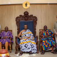 Ga Mantse, Spanish Ambassador discuss Hola Accra Music Festival