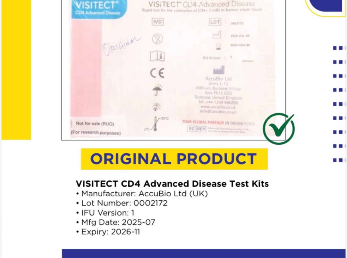 FDA warns of fake HIV test kits on Ghanaian market