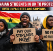 Ghanaian students in UK to protest over unpaid fees, stipends