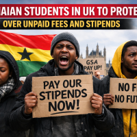 Ghanaian students in UK to protest over unpaid fees, stipends
