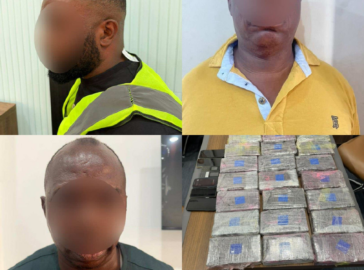 3 nabbed in Accra drug bust as police seize suspected cocaine and over GH¢800,000 in cash