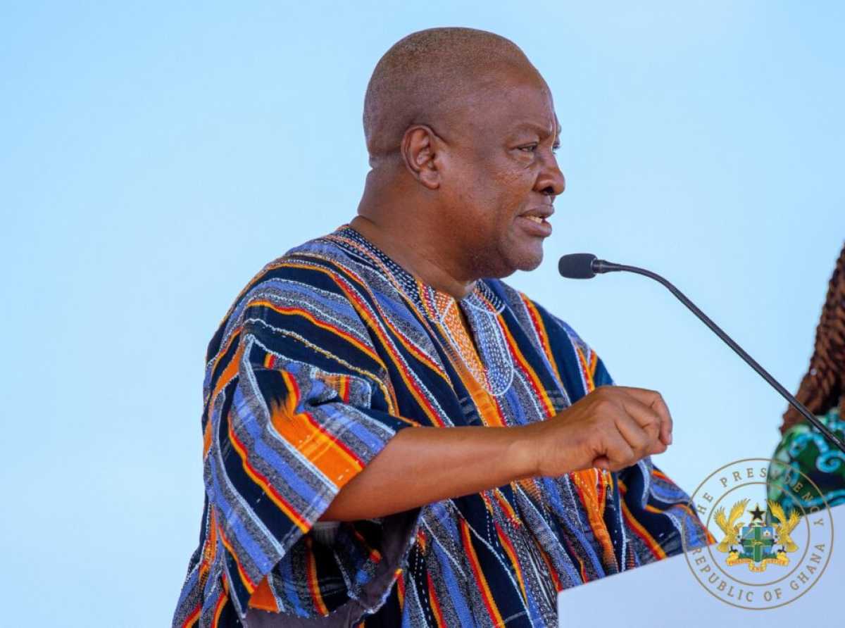 Mahama jokes about late-night banku as he urges healthier lifestyles