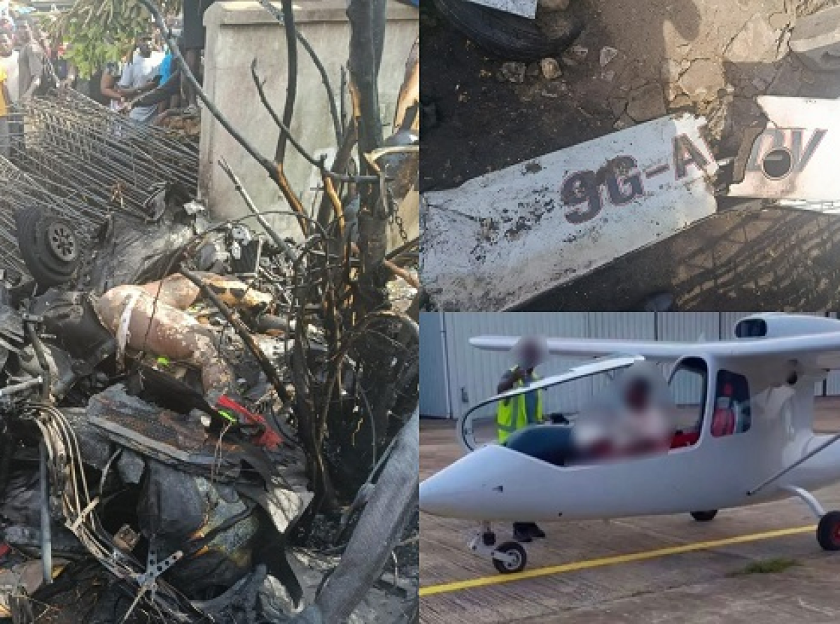 Probe into Tema microlight aircraft crash advances as final report set for May 29