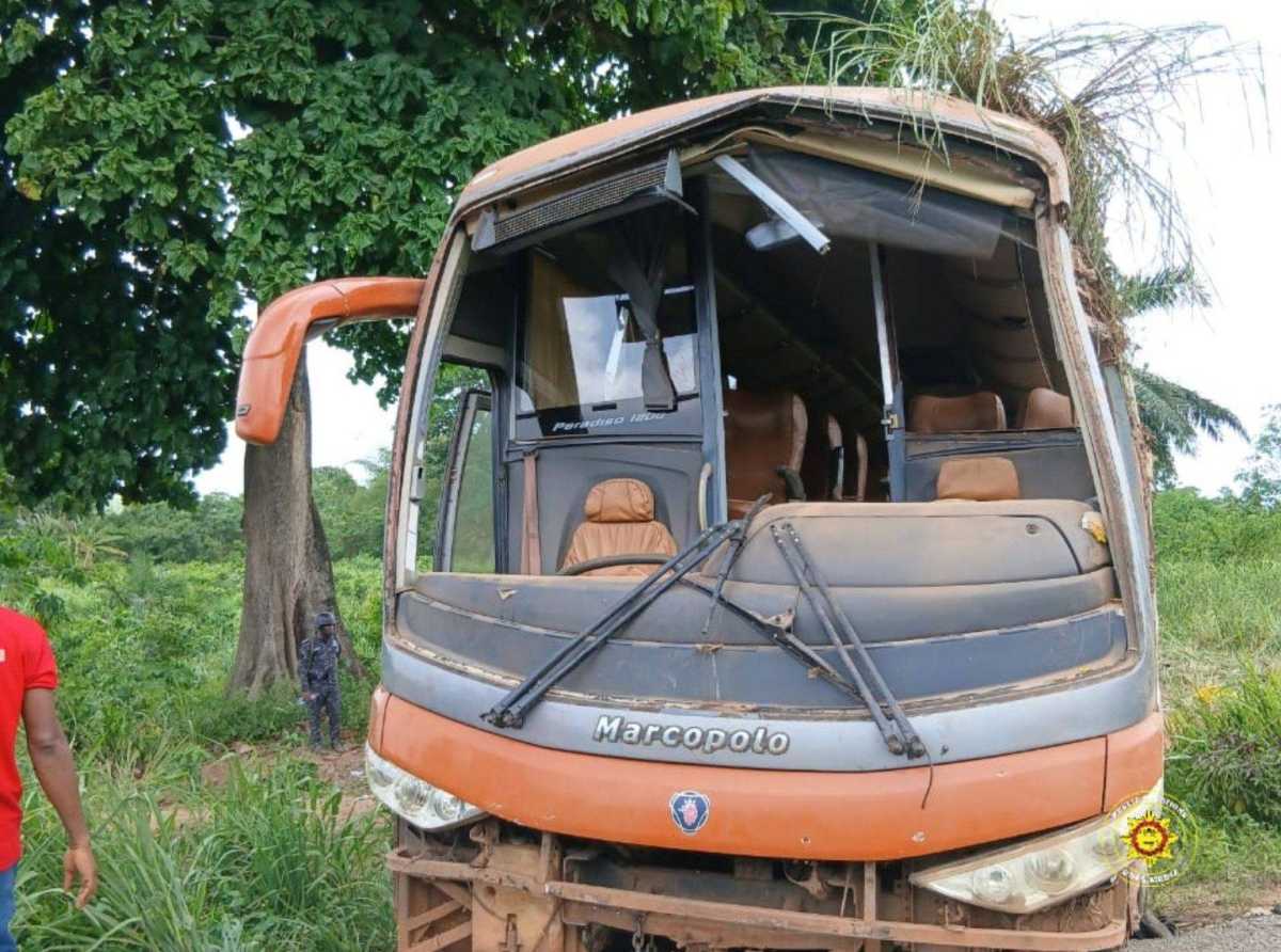 Oti Region: Two people confirmed dead in an accident at Nkonya