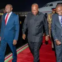 President Mahama in Nairobi for the Africa Forward Summit