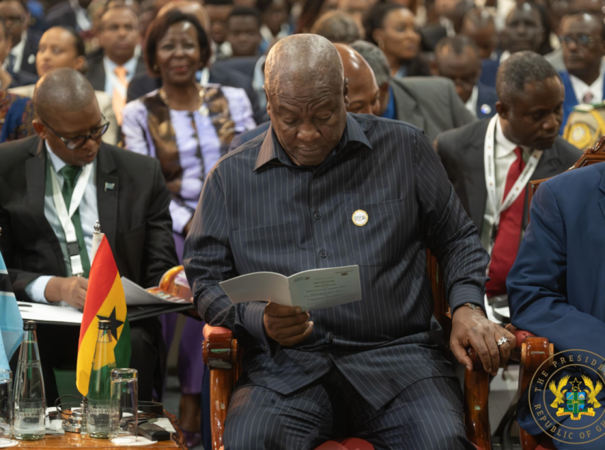 Mahama returns from Nairobi after Africa Forward Summit