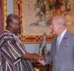 Mahama pays courtesy call on King Charles III