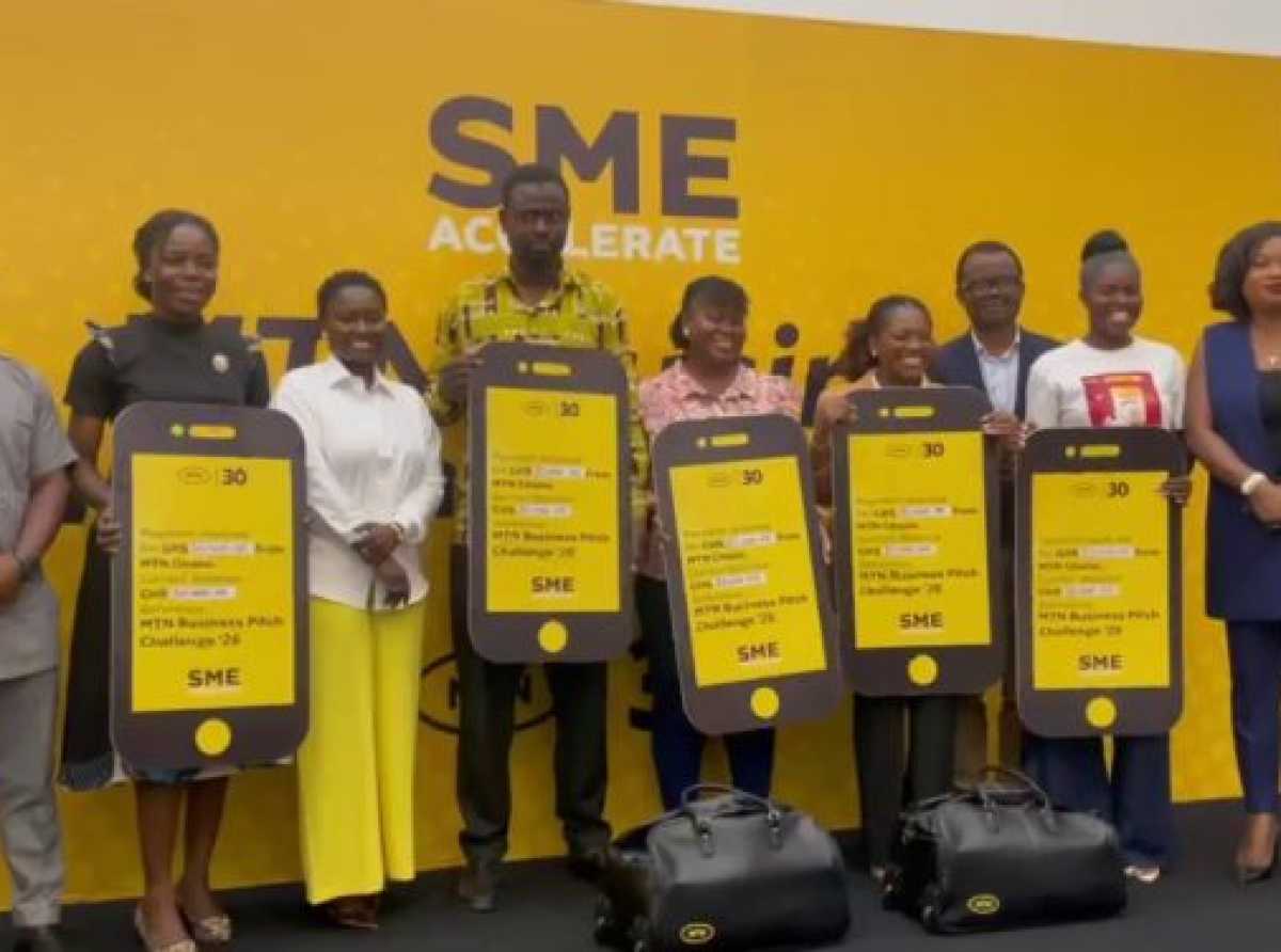 MTN empowers SMEs with GHS150K in grants through business pitch competition