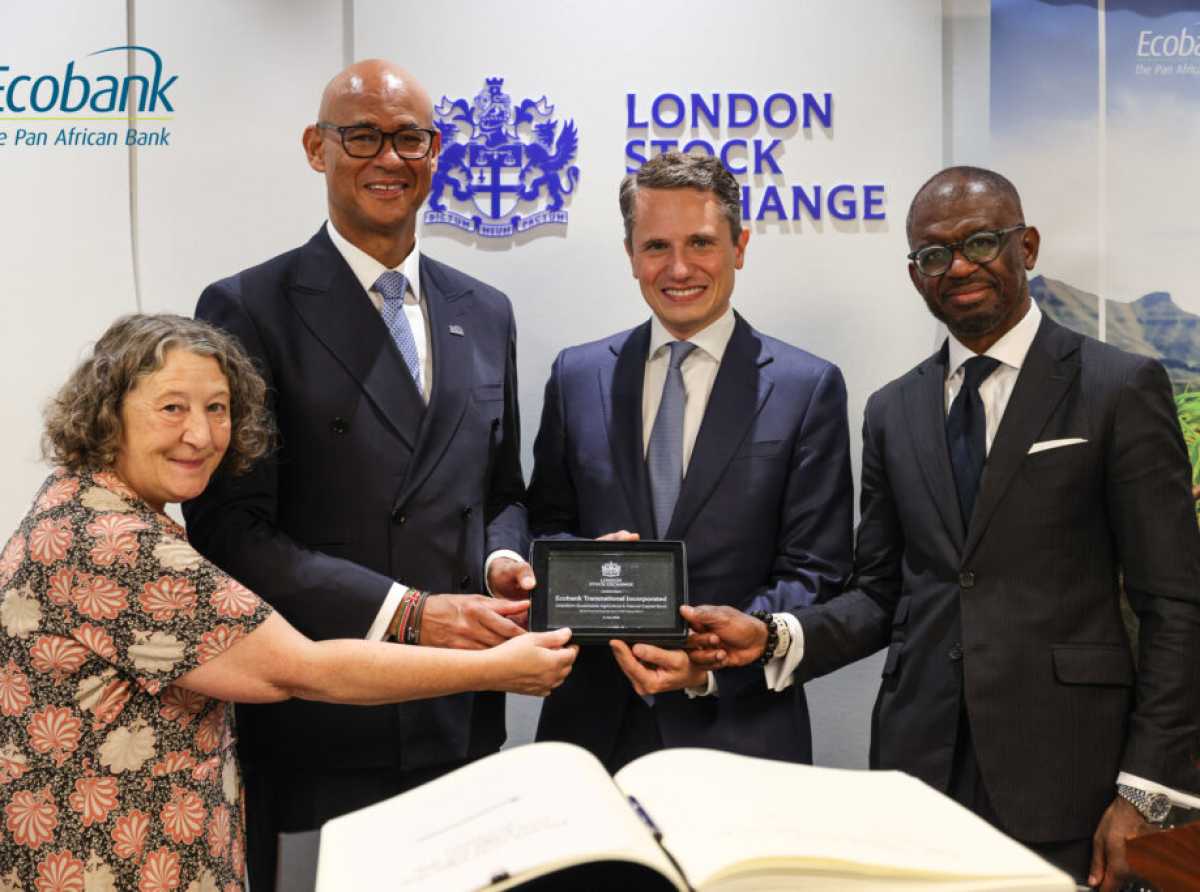 Ecobank makes history with World’s first Commercial Bank Nature Bond on London Stock Exchange