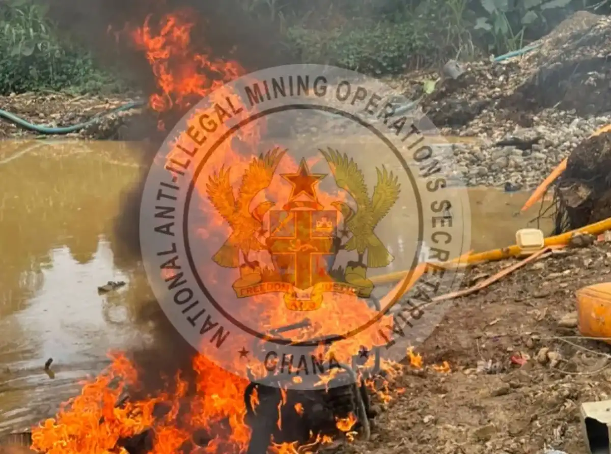 NAIMOS launches major operation to clear illegal mining along Birim River in Kyebi